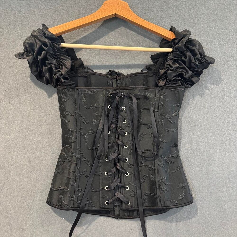 Black corset top